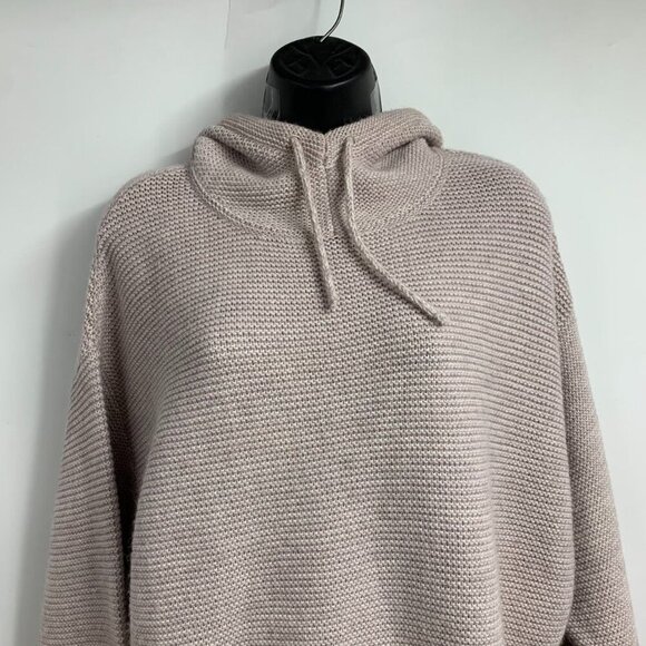 Closed Women's Knitted Italian Yarn Alpaca Merino Wool Blend Hoodie Size XS - Picture 4 of 13